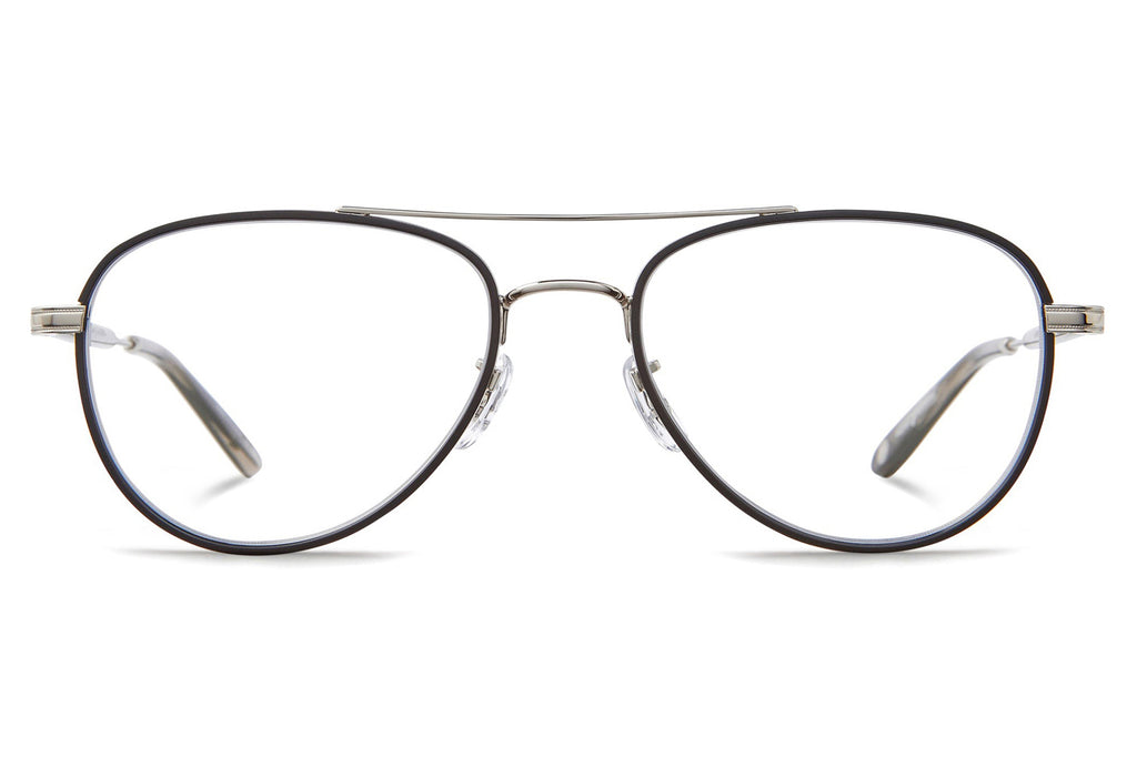 Garrett Leight - Linnie Eyeglasses Matte Black-Silver