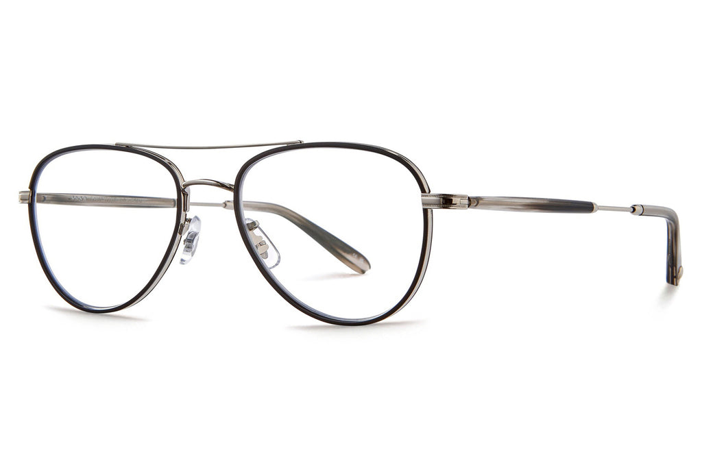 Garrett Leight - Linnie Eyeglasses Matte Black-Silver