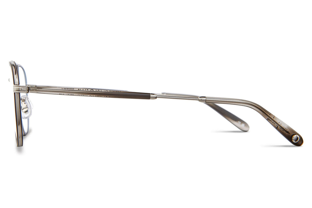 Garrett Leight - Linnie Eyeglasses Matte Black-Silver