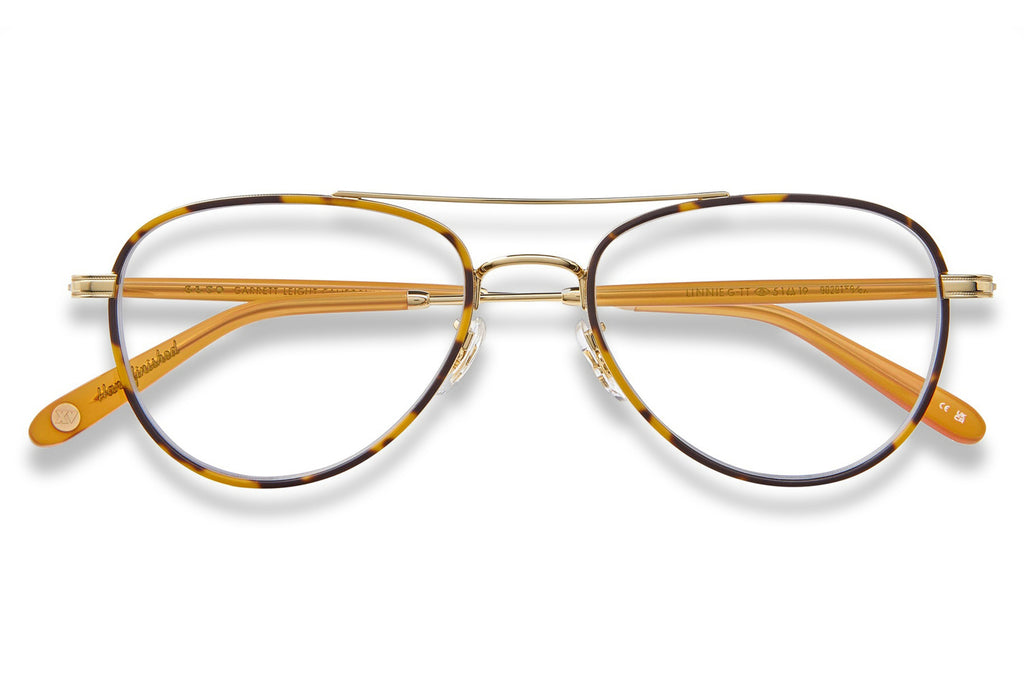 Garrett Leight - Linnie Eyeglasses Tokyo Tortoise-Gold