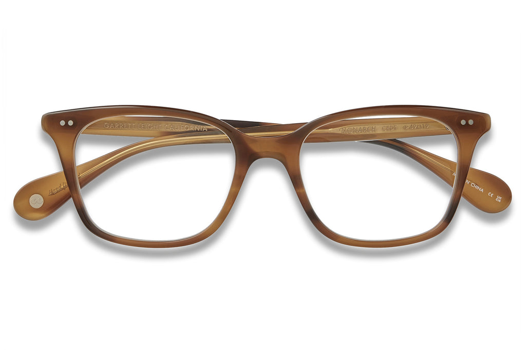 Garrett Leight - Monarch Eyeglasses Cedar Tortoise