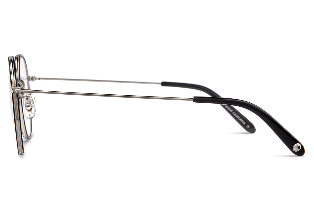 Garrett Leight - Paloma Eyeglasses Silver-Black
