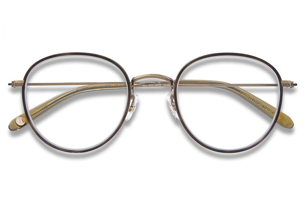 Garrett Leight - Paloma Eyeglasses Hopps Tortoise-Antique Gold-Willow