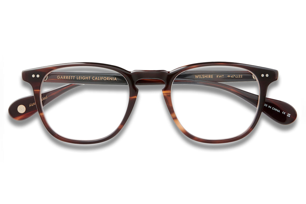 Garrett Leight - Wilshire Eyeglasses Redwood Tortoise