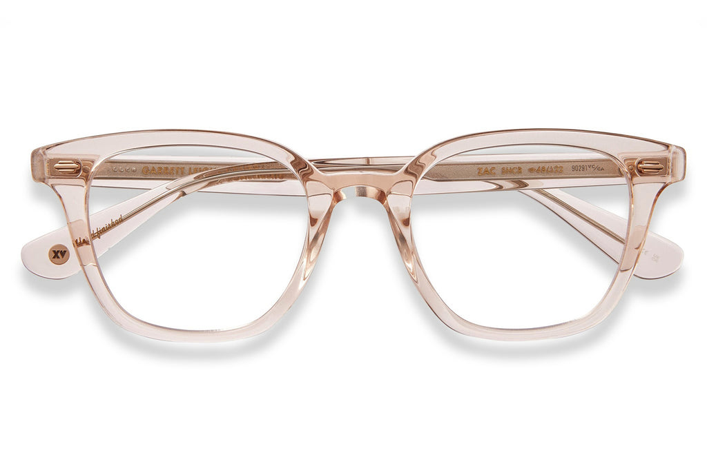 Garrett Leight - Zac Eyeglasses Shell Crystal