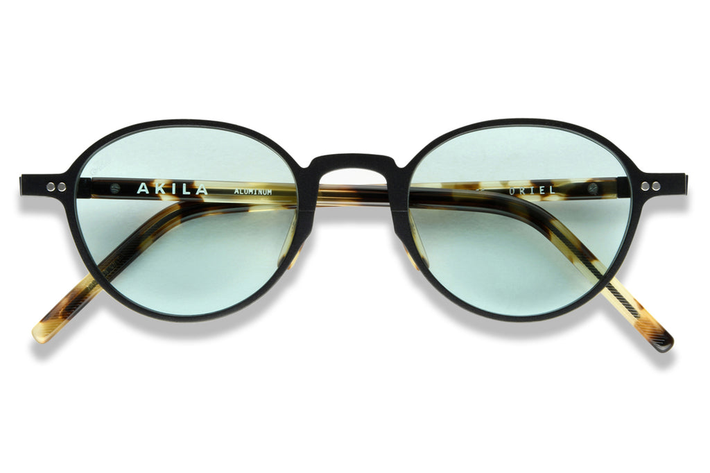 AKILA® Eyewear - Oriel Sunglasses Matte Black w/ Light-Adaptive Green Lenses