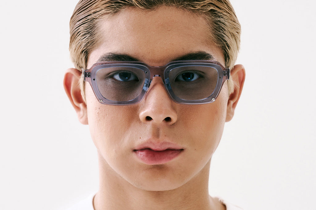 AKILA® Eyewear - Daytona x PACE Sunglasses Grey w/ Sky Blue Lenses