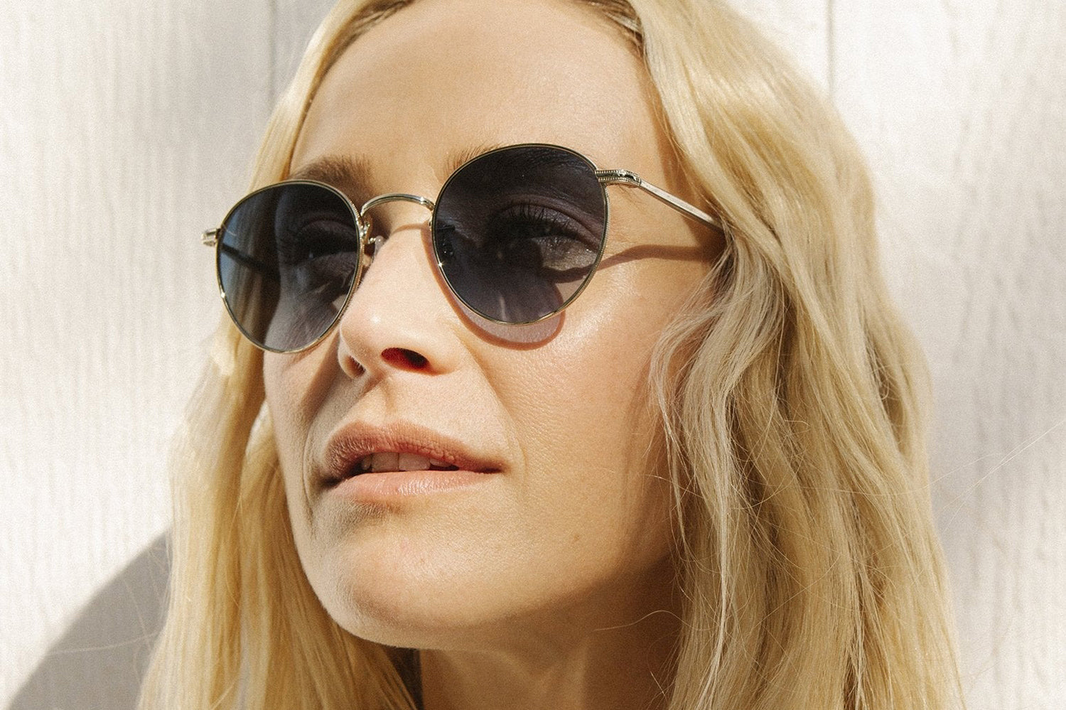 Garrett Leight® - Wilson M | Round Metal Sunglasses