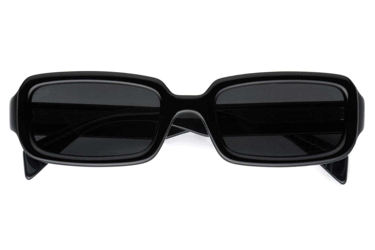 AKILA ブラック スクエアフレーム サングラス ケース付き AKILA Eyewear Sequence Sunglasses