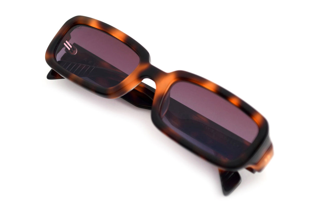 AKILA® Eyewear - Sequence Sunglasses Havana w/ Purple Gradient Lenses