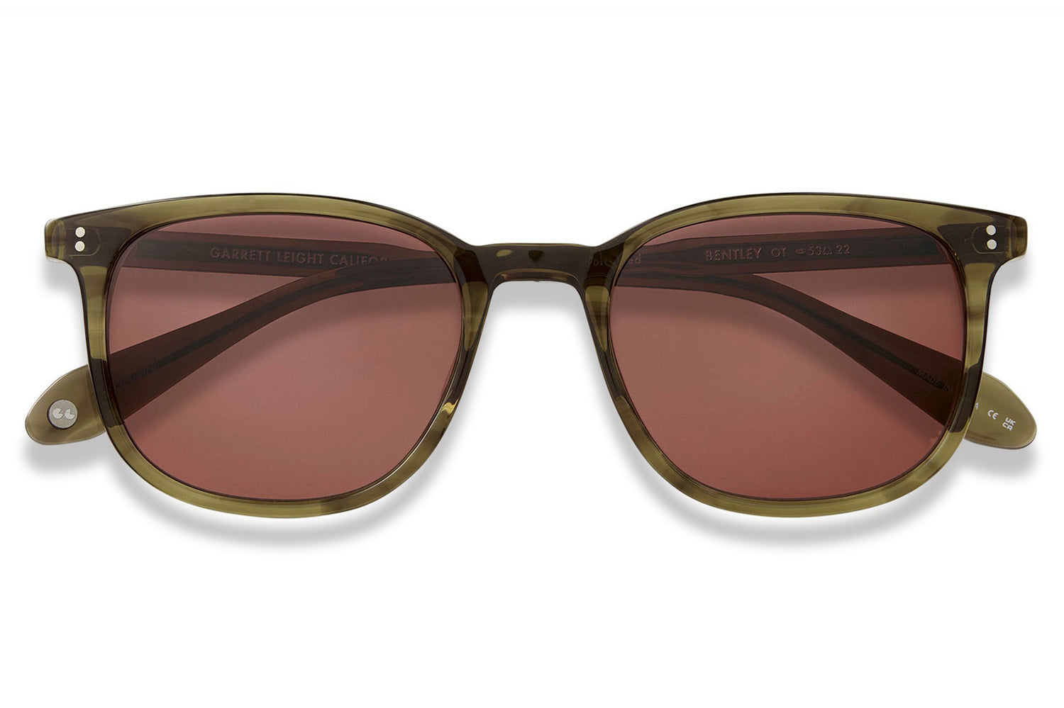 Garrett Leight Brown Frame Sunglasses with Brown Gradient Lenses Garrett Leight Wilson / FRAMED EWE – FRAMED EWE Optical main image 3
