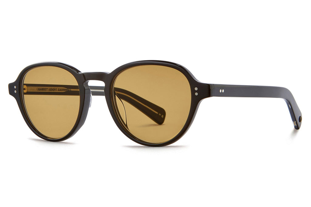 Garrett Leight - Casillas Sunglasses Black with Semi-Flat Pure Grey Lenses