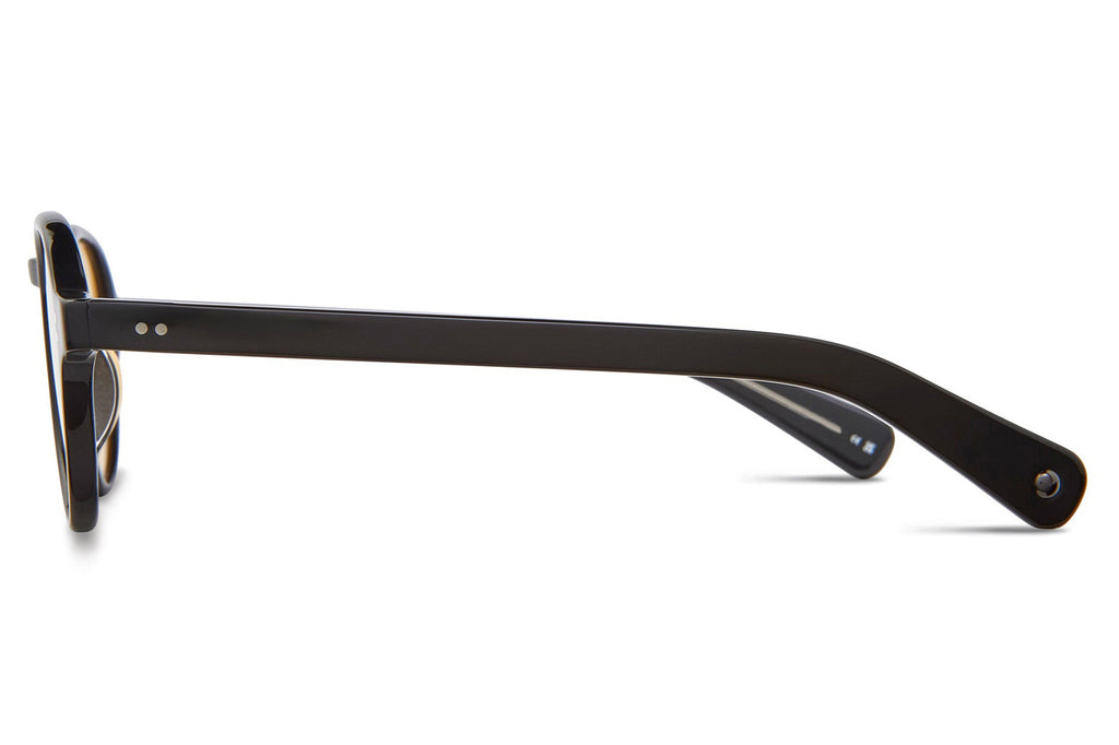 Garrett Leight - Casillas Sunglasses Black with Semi-Flat Pure Grey Lenses