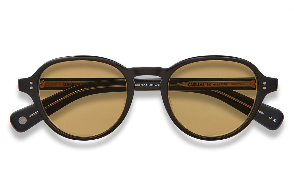 Garrett Leight - Casillas Sunglasses Black with Semi-Flat Pure Grey Lenses