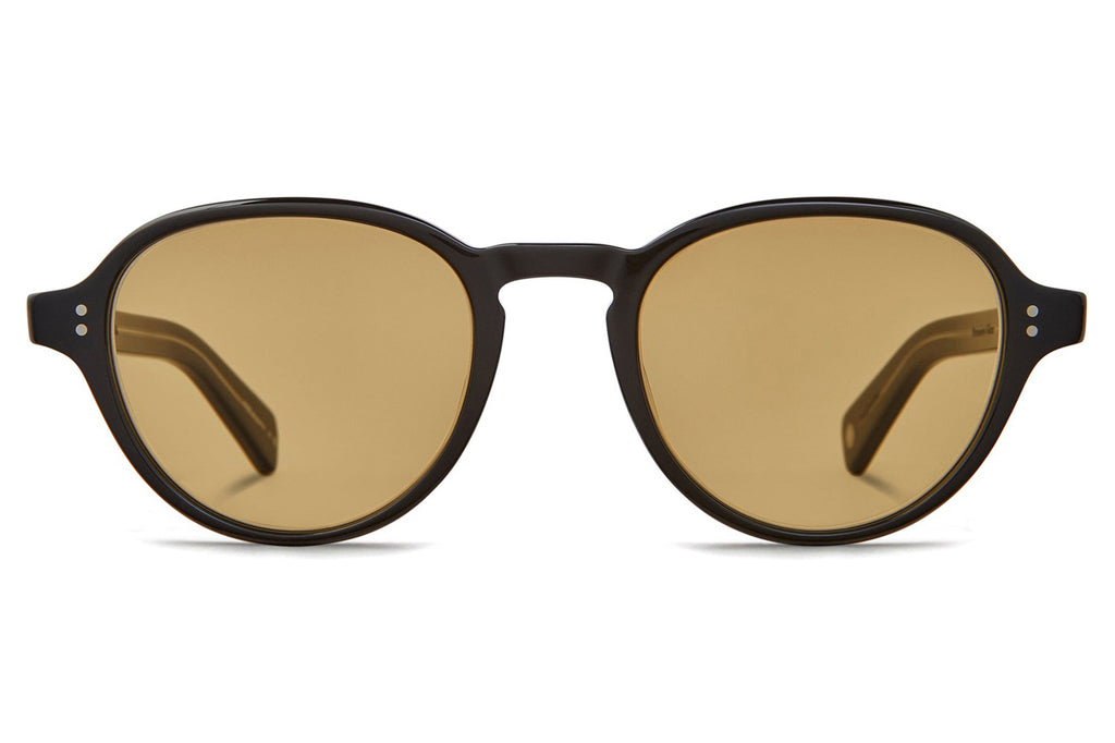 Garrett Leight - Casillas Sunglasses Black with Semi-Flat Pure Grey Lenses