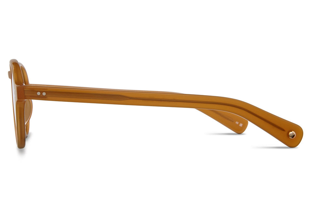 Garrett Leight - Casillas Sunglasses Summer Sun with Semi-Flat Pure Green Lenses
