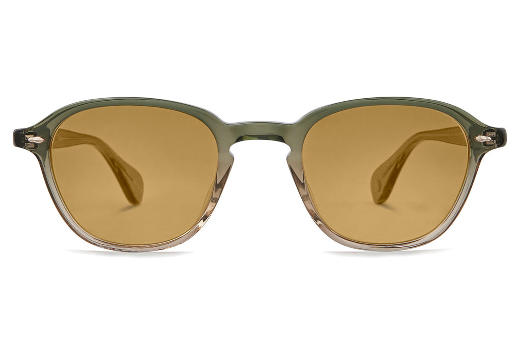 Garrett Leight - Gilbert Sunglasses Cyprus Fade with Pure Maple Lenses