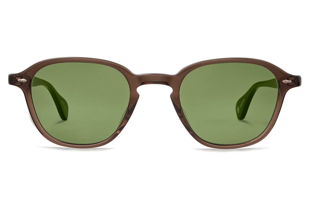 Garrett Leight - Gilbert Sunglasses Espresso with Pure Green Lenses