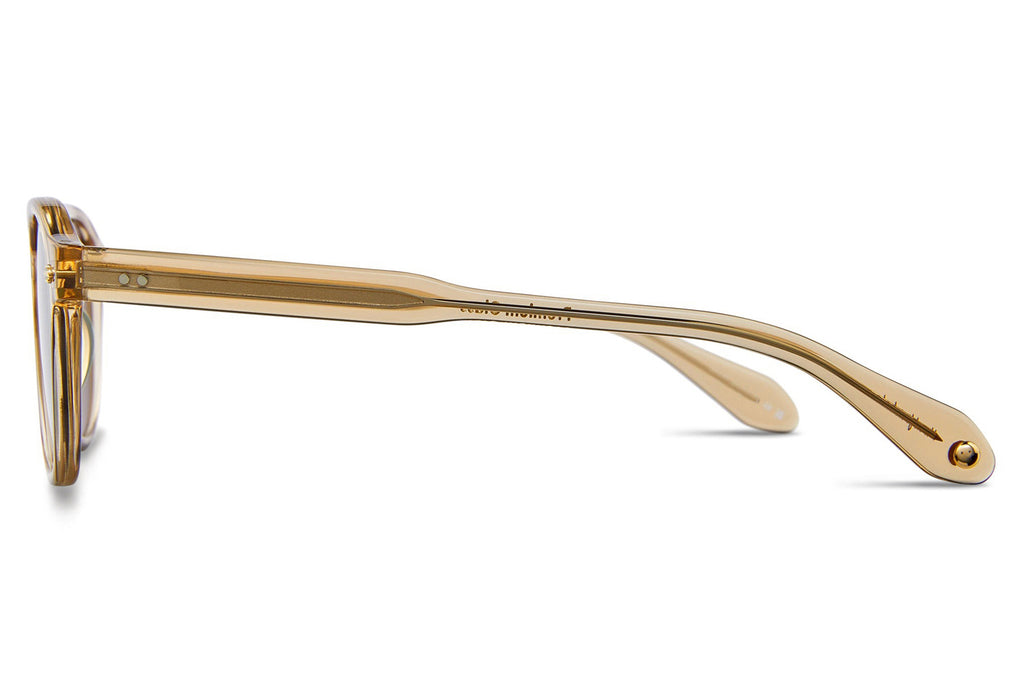 Garrett Leight - Harding Sunglasses Brew with Semi-Flat Pure Green Lenses