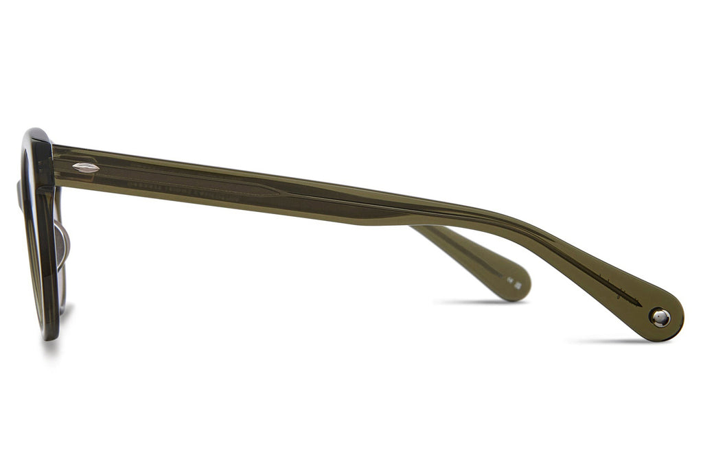 Garrett Leight - Jess Sunglasses Black with Flat Dark Grey Lenses