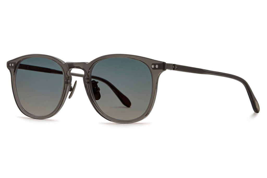 Garrett Leight - Kinney J Sunglasses Eclipse with Pure Twilight Gradient Lenses