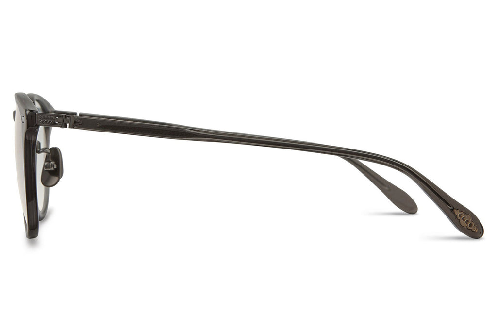 Garrett Leight - Kinney J Sunglasses Eclipse with Pure Twilight Gradient Lenses