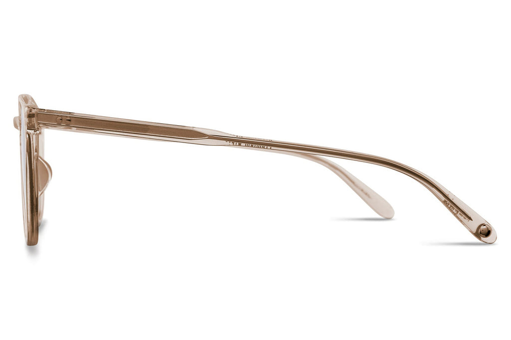 Garrett Leight - Kinney Sunglasses Prosecco with Semi-Flat Pure Blue Smoke Lenses