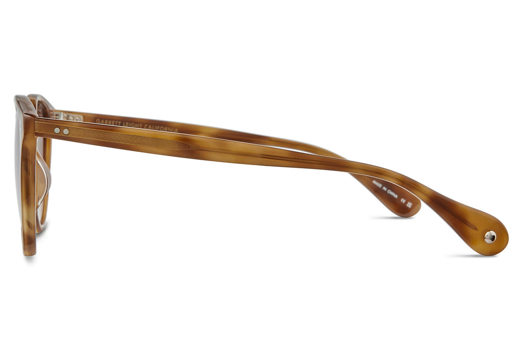 Garrett Leight - Manzanita Sunglasses Ember Tortoise with California Dream Gradient Lenses