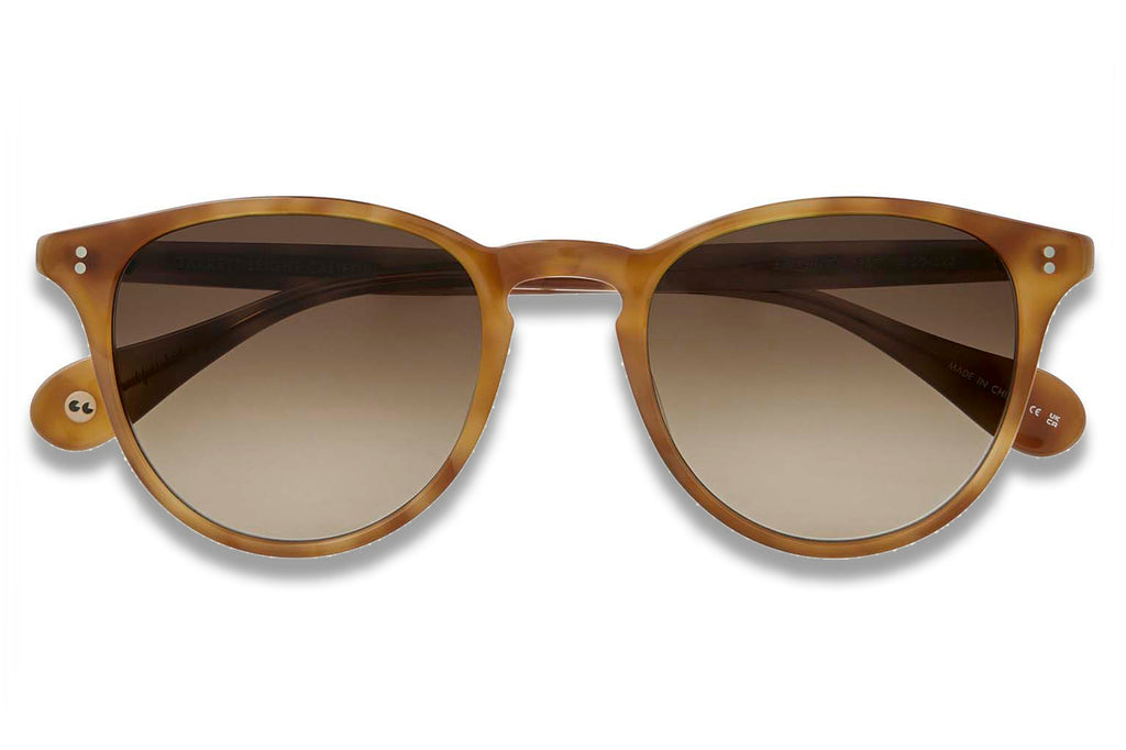 Garrett Leight - Manzanita Sunglasses Ember Tortoise with California Dream Gradient Lenses