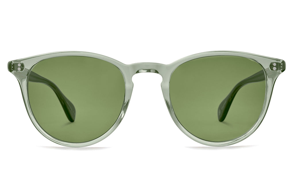 Garrett Leight - Manzanita Sunglasses Juniper with Green Lenses