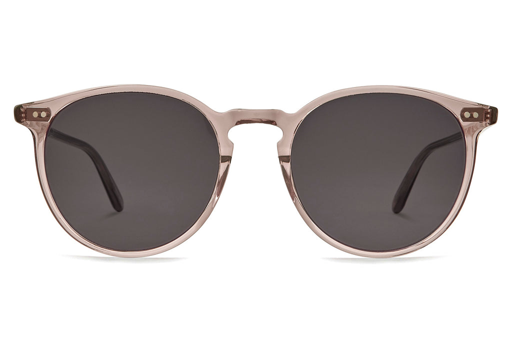 Garrett Leight - Morningside Sunglasses Desert Rose with Semi-Flat Black Licorice Lenses