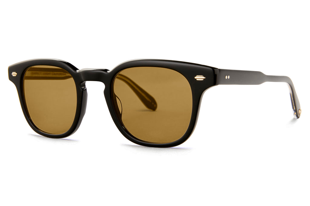 Garrett Leight - Sherwood Sunglasses Black with Pure Maple Lenses