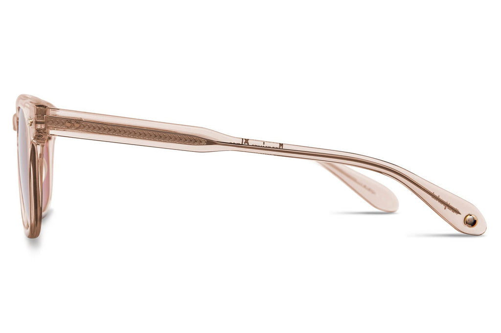 Garrett Leight - Sherwood Sunglasses Shell Crystal with Pure Redwood Lenses