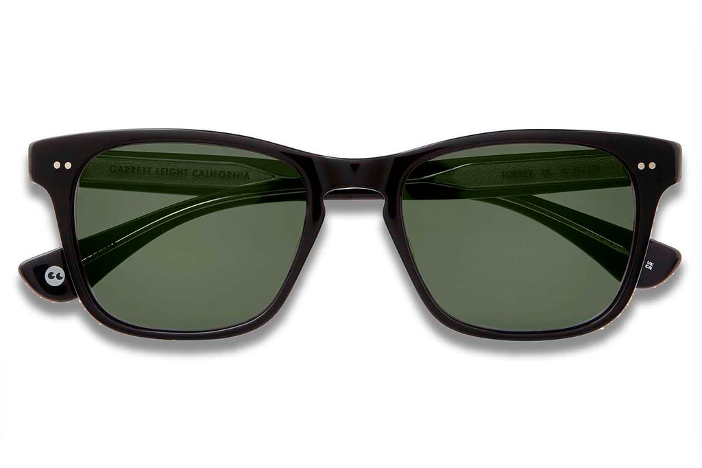 Garrett Leight - Torrey Sunglasses Black with G15 Lenses