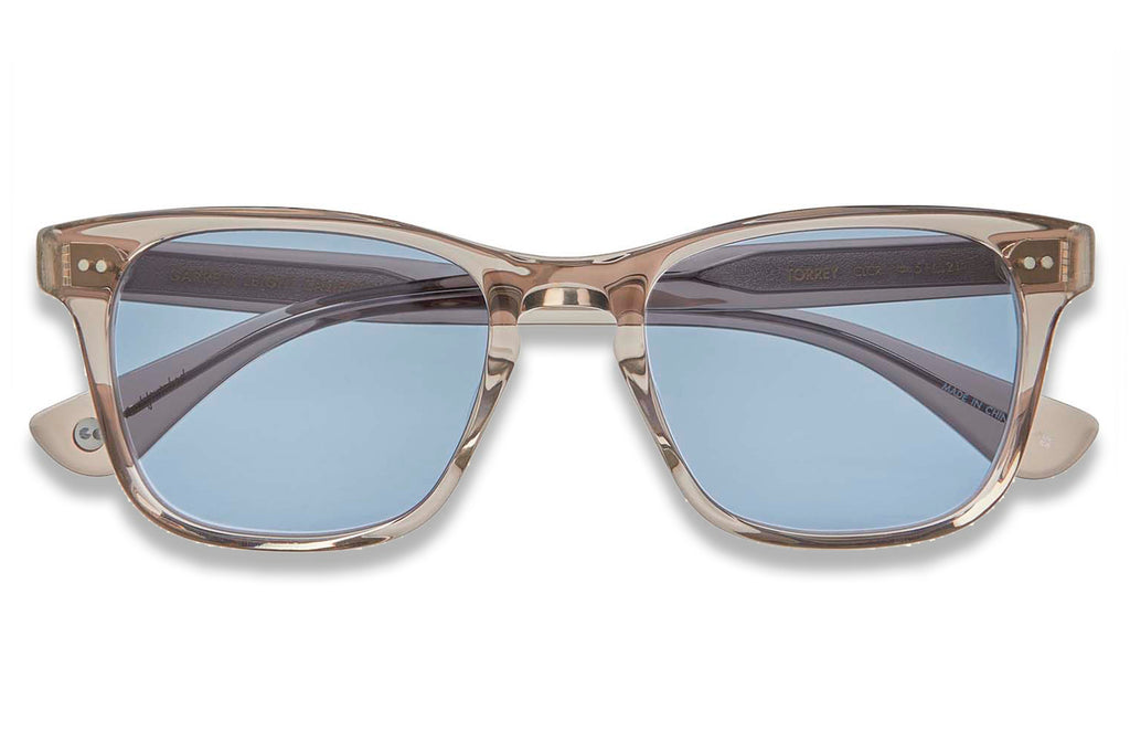 Garrett Leight - Torrey Sunglasses Clay Crystal with Pacifica Lenses