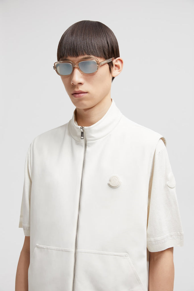 Moncler Lunettes® - Suntrap (ME6008) Sunglasses Transparent Shiny Butter