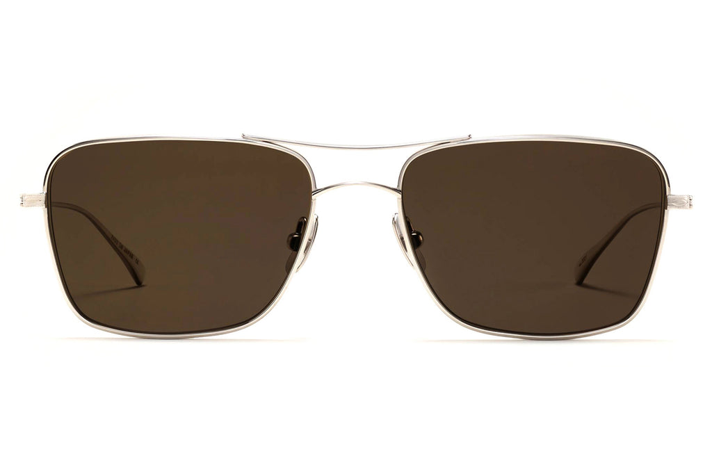 Rose & Co - T2 Sunglasses Silver with Raven ZZ Polarized Lenses