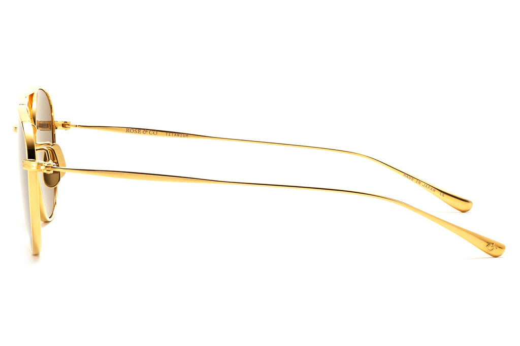 Rose & Co - T3 Sunglasses Sunlit Gold with Cobalt Grey Lenses