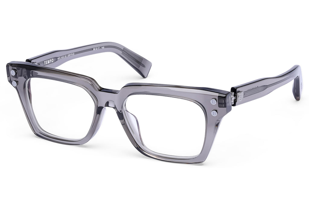 Balmain® Eyewear - Tempo Eyeglasses Brown Swirl & 12k Gold