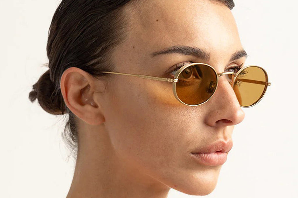 Tejesta® Eyewear - JPG Sunglasses Matte Yellow Gold Women