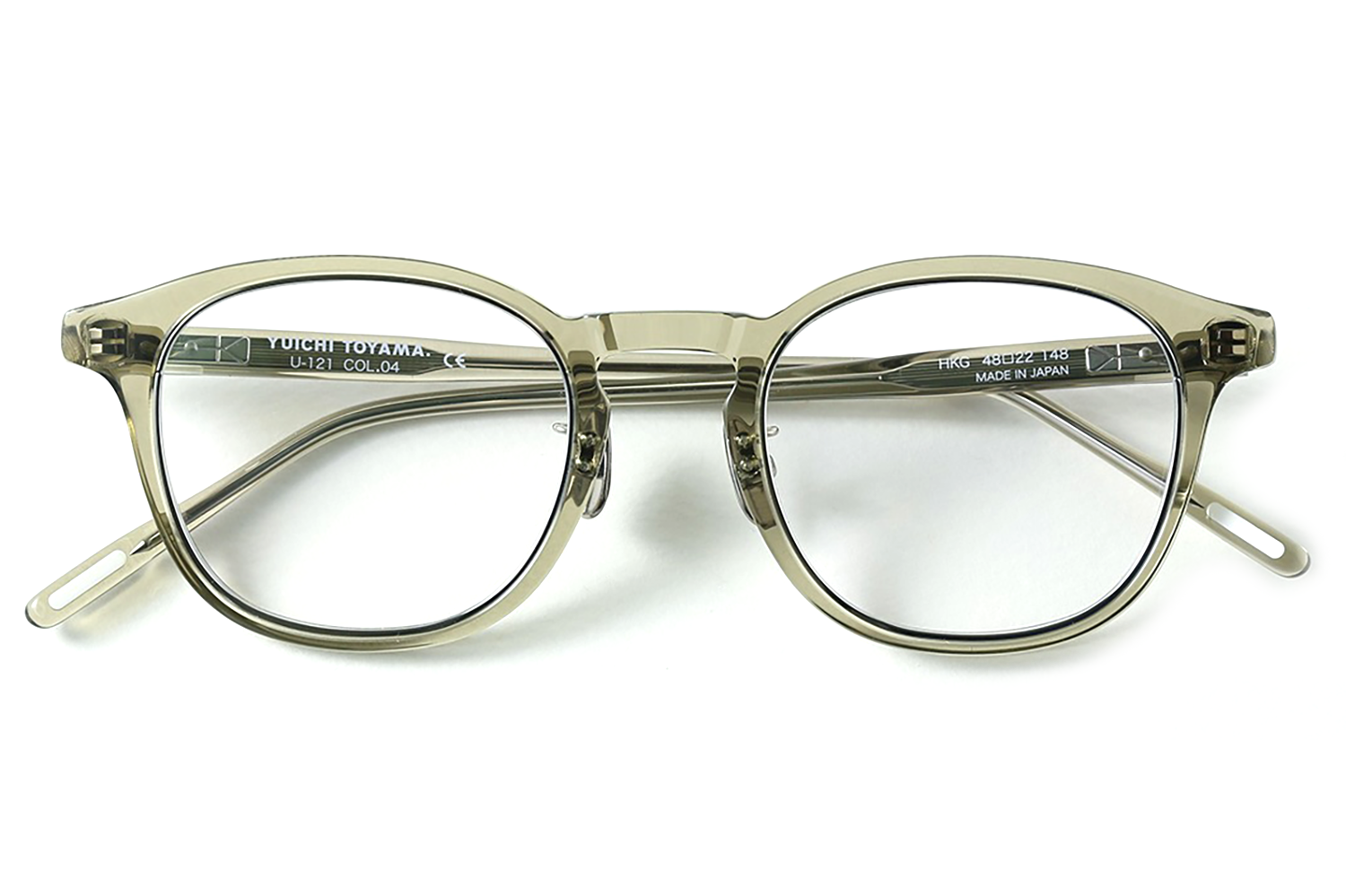 Yuichi Toyama - HKG (U-121) Eyeglasses | Specs Collective Yuichi Toyama - HKG (U-121) Eyeglasses | Specs Collective