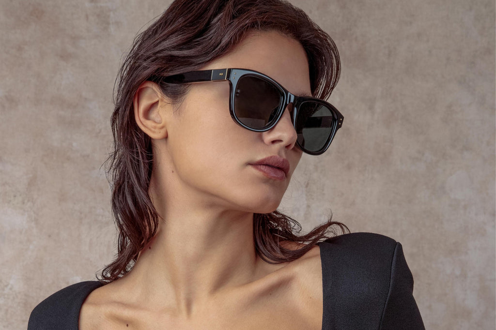 Linda Farrow - Edson Sunglasses Black (C4)