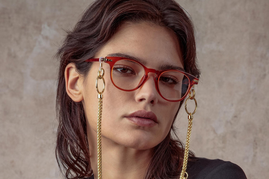 Linda Farrow - Bay Eyeglasses Amber (C14)