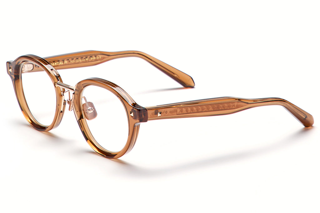 Valentino® Eyewear - V-Essential IV Eyeglasses Crystal Brown & Antiqued White Gold