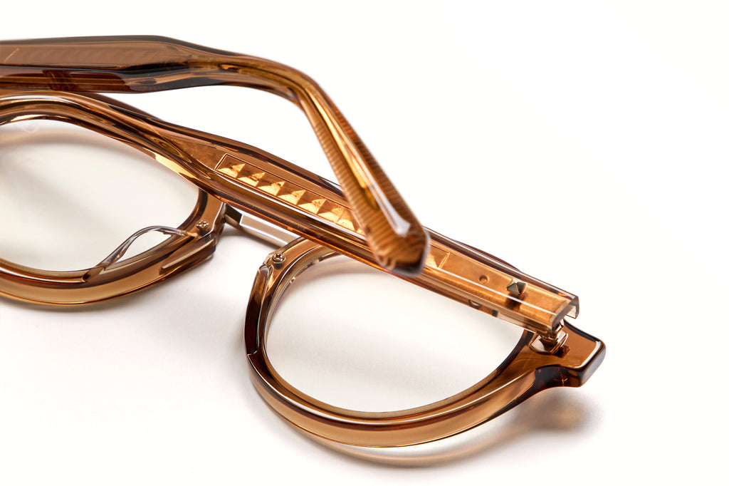 Valentino® Eyewear - V-Essential IV Eyeglasses Crystal Brown & Antiqued White Gold