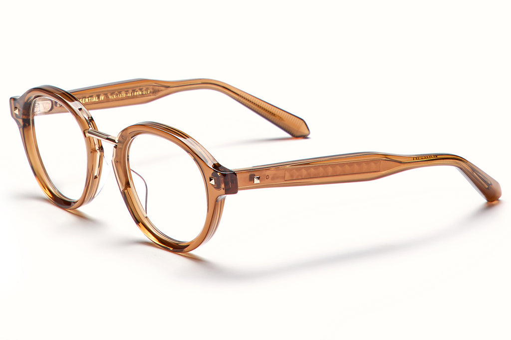 Valentino® Eyewear - V-Essential IV Eyeglasses Crystal Brown & Antiqued White Gold