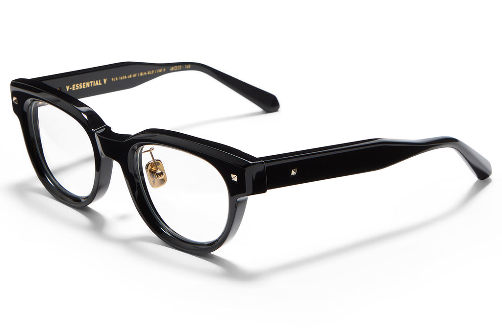 Valentino® Eyewear - V-Essential V Eyeglasses Black with V-Light Gold