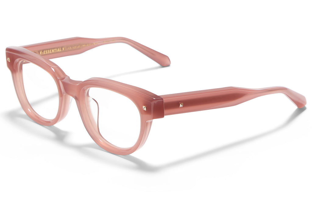 Valentino® Eyewear - V-Essential V Eyeglasses Cloudy Powder Pink with V-Light Gold