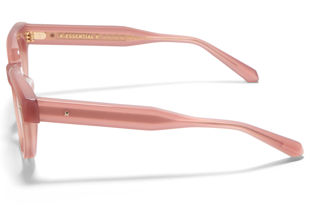 Valentino® Eyewear - V-Essential V Eyeglasses Cloudy Powder Pink with V-Light Gold