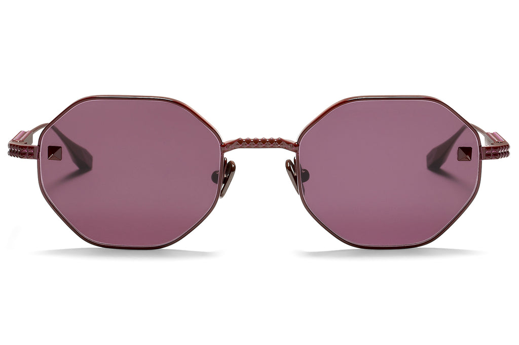 Valentino® Eyewear - V-Stud Sunglasses Bordeaux with Dark Bordeaux Lenses